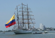 Colprensa El buque Gloria ha recorrido los mares del mundo con la bandera de Colombia.