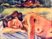 Obra Sueño desnudo.