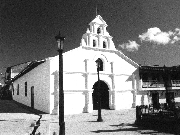 Capilla Jesús Nazareno, en Marinilla, quedó como nueva. Cortesía Fundación Ferrocarril de Antioquia