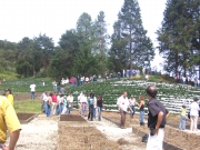 El pasado 4 de agosto, para conmemorar el segundo año del desarme, los reinsertados del Bhg mostraron con orgullo su trabajo en Guarne.
