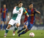 Reuters Ronaldinho descansó el sábado en el empate 1-1 contra el Levante por la liga española para ahorrar energías para el duelo contra el Bremen.