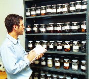 Francisco Javier Aceituno, director del Laboratorio de Arqueología.