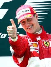 Archivo Michael Schumacher, retirado de las pistas batió el rércord de coronas en la Fórmula Uno.