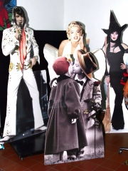Elvis y Marilyn también se hacen presentes en las fiestas. La onda retro es una de las que más cautiva a quienes quieren una fiesta especial.