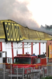 Colprensa Directivas del Éxito anunciaron que conformarán una comisión para establecer la causa del incendio y cuantificar los daños.