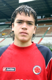 Archivo Sebastián Hernández, volante de creación de la selección Colombia.