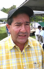 Foción Barrientos Ocampo, alcalde de San Roque