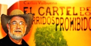 Carlos Valbuena, autor del libro El cartel de los corridos prohibidos, una investigación sobre una música que crece por el número de sus intérpretes y por sus seguidores.