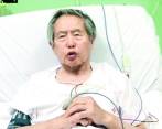 Fujimori envió un video desde el hospital donde estaba siendo atendido. FOTO: Captura de video