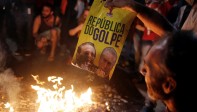 El Senado de Brasil definió el jueves pasado, con 55 votos a favor y 22 en contra, la suspensión temporal de Dilma Rousseff mientras se lleva a cabo un juicio político en su contra. FOTO AP