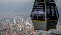 Medellín cuenta ahora con 14.7 kilómetros de cables aéreos. Foto Juan Antonio Sánchez