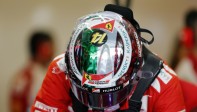 Quien no tuvo suerte en su despedida de Ferrari fue Fernando Alonso que no pudo rodar en la segunda tanta de entrenamientos, la más parecida a la carrera por condiciones de temperatura. FOTO AP