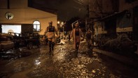 Organismos de socorro llegaron a la zona para ayudar a los ciudadanos y para evaluar los alcances de las inundaciones. FOTO CAMILO SUÁREZ