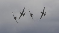 El aniversario 97 de la Fuerza Aérea se celebró con un espectáculo aéreo en Antioquia. FOTOS JAIME PÉREZ