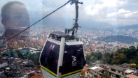 Este cable beneficiará a cerca de 350.000 mil habitantes de los barrios de las laderas del centroriente de la ciudad. Foto Juan Antonio Sánchez. Foto Juan Antonio Sánchez