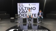 Los candidatos Daniel Quintero y Santiago Gómez que protagonizaron varios cara a cara durante el debate. FOTO ESTEBAN VANEGAS