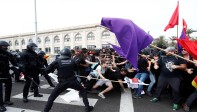 Los choques con las autoridades han sido una constante. FOTO Reuters