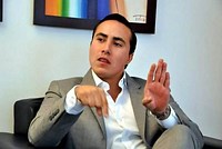 Richard Aguilar, senador de Cambio Radical, divulgó los cambios del presupuesto de inversión. FOTO COLPRENSA