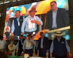 El presidente Iván Duque lanzó, junto con el gobernador de Antioquia, Luis Pérez, el programa Siembra Antioquia. FOTO CORTESÍA