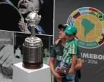 El mítico trofeo de la Copa Libertadores está en Medellín