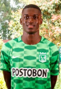 Ewil Hernando Murillo es la cuota antioqueña entre los cuatro jugadores que Atlético Nacional envió al fútbol de Portugal. FOTOS CORTESIA ATLETICO NACIONAL