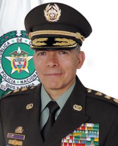 Nuevo director de la Policía Nacional, general Óscar Atehortúa. 