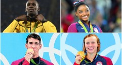 Bolt, Biles, Phelps y Ledecky, grandes estrellas de estos juegos. FOTOS Reuters y AFP