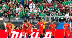 Chile celebró su paso a semifinales. FOTO John Hefti-USA TODAY Sports SOCCER/