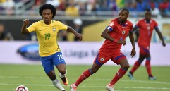 Brasil espera conseguir su clasificación a cuartos de final de la Copa América ante Haití. FOTO AFP