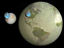 Si pudiera recolectar cada gota de agua en Europa y cada gota en la Tierra en una cuenca, Europa ganaría. FOTO Kevind Hand (JPL), Jack Cook (Institución Oceanográfica de Woods Hole) y Howard Perlman (USGS)