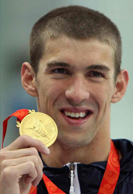 Inspiración olímpica del Tiburón Phelps: 23 oros