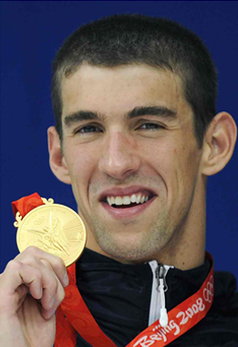 Inspiración olímpica del Tiburón Phelps: 23 oros