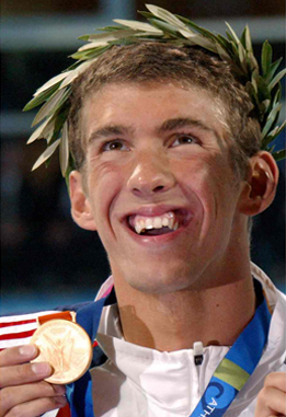 Inspiración olímpica del Tiburón Phelps: 23 oros