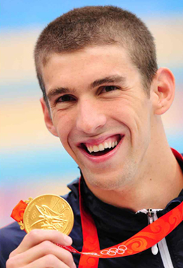Inspiración olímpica del Tiburón Phelps: 23 oros