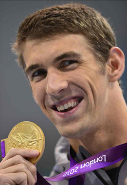 Inspiración olímpica del Tiburón Phelps: 23 oros