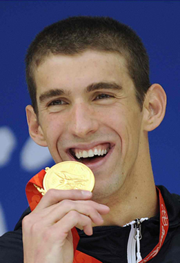 Inspiración olímpica del Tiburón Phelps: 23 oros