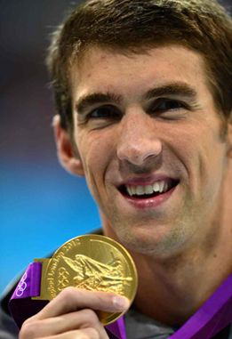 Inspiración olímpica del Tiburón Phelps: 23 oros