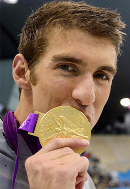 Inspiración olímpica del Tiburón Phelps: 23 oros