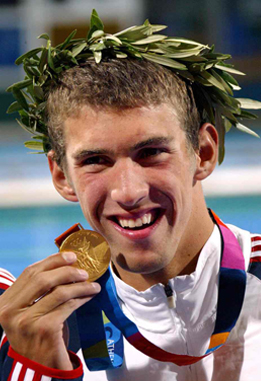 Inspiración olímpica del Tiburón Phelps: 23 oros