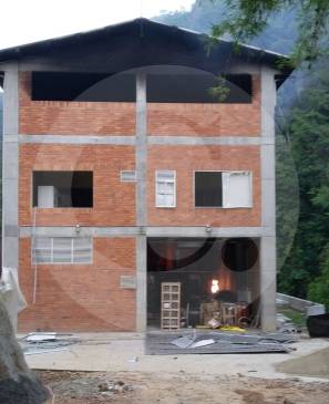 Esta es la central de máquinas de la hidroeléctrica afectada por la explosión. Foto: Cortesía