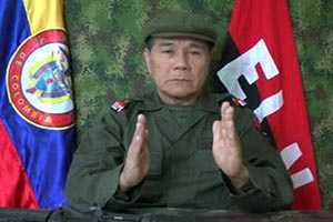 Alias “Gabino”, miembro del Comando Central del Eln. FOTO COLPRENSA