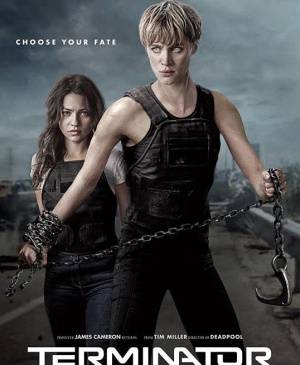 Uno de los afiches promocionales de la cinta Terminator. FOTO CORTESÍA