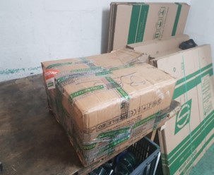 Antinarcóticos incautó 123 kilos de marihuana en empresa de envíos