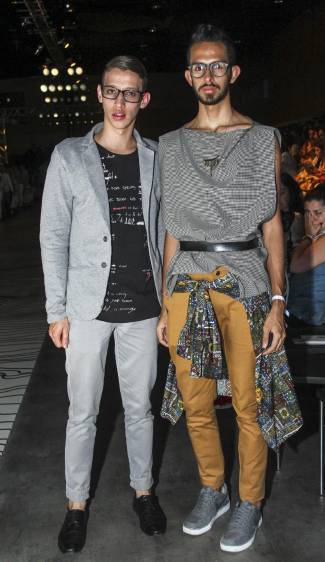 Jonathan Aguía y Santiago Tobón Salazar. Foto Cámara Lúcida.