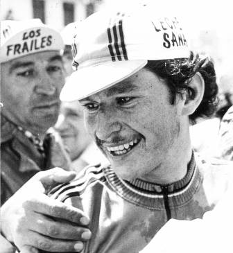 Pacho Rodríguez, primer criollo en un podio. FOTO archivo