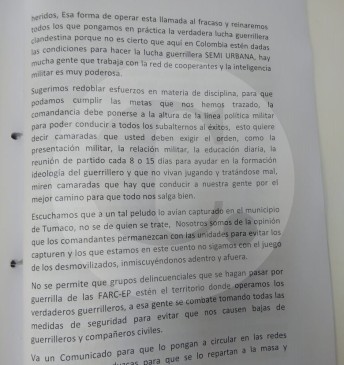 Las cartas entre “Guacho” y “Duarte” para unificar las disidencias de las Farc