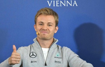 Nico Rosberg es ganador de 23 grandes premios e hijo del finlandés Keke Rosberg, campeón de Fórmula 1 en 1982. FOTO AFP