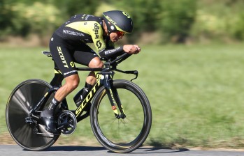 Esteban Chaves se defiende en las carreras de un día. Fue vencedor del Giro de Lombardía en 2016. FOTO EFE