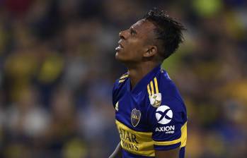Sebastián Villa, jugador colombiano que milita en Boca Juniors de Argentina. FOTO AFP