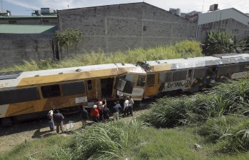 El deterioro del sistema ferroviario de ese país centroamericano habría ocasionado el siniestro. Los ciudadanos reclaman una reforma. FOTO REUTERS